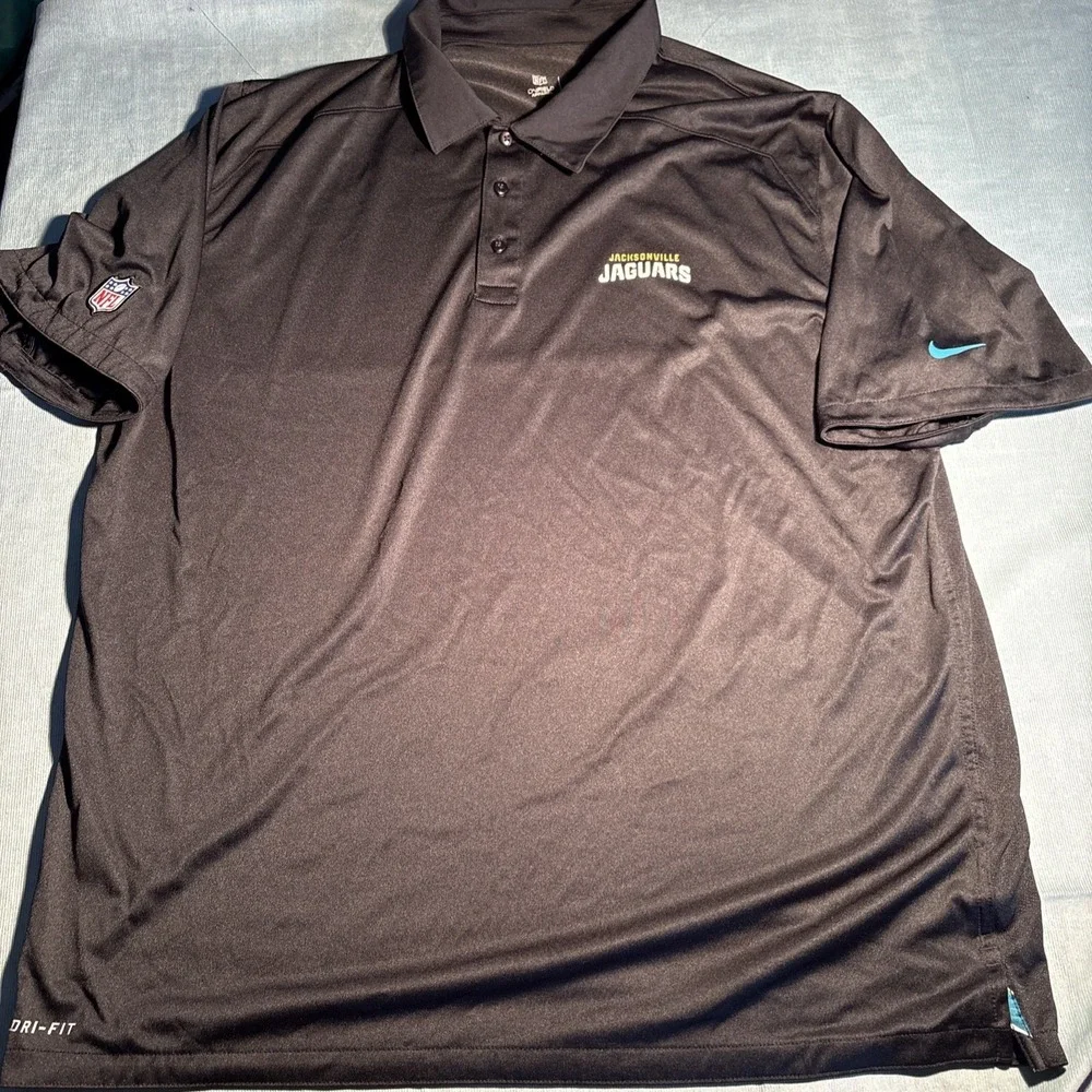 Nike NFL Onfield Dri-Fit Jacksonville Jaguar Polo Mens XL